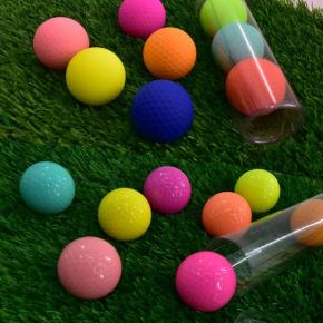 Colored Tournament Golf Balls Long Distance Custom Urethane