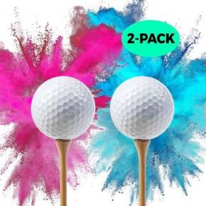 Exploding Golf Balls With Pink Powder Trick Joke Ball Game